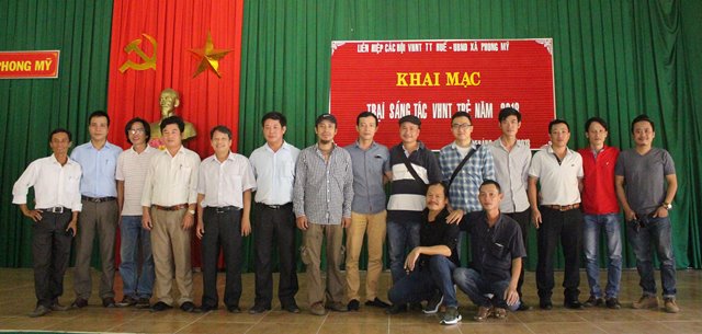 14 văn nghệ sĩ tham gia trại sáng tác trẻ