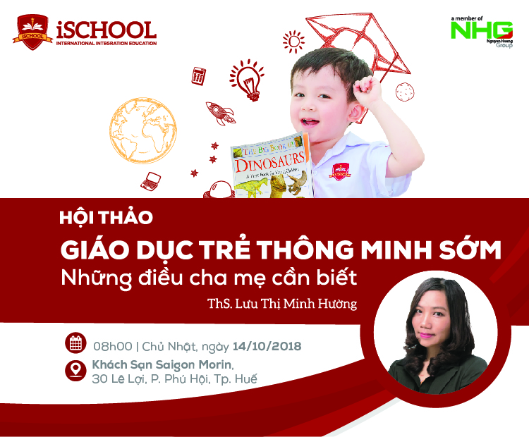 iSchool Huế  Khai mở trí tuệ tối đa cho con