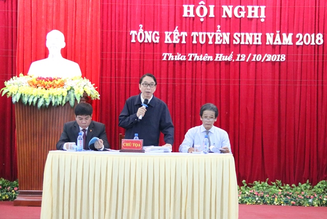 Đại học Huế tổng kết công tác tuyển sinh năm 2018