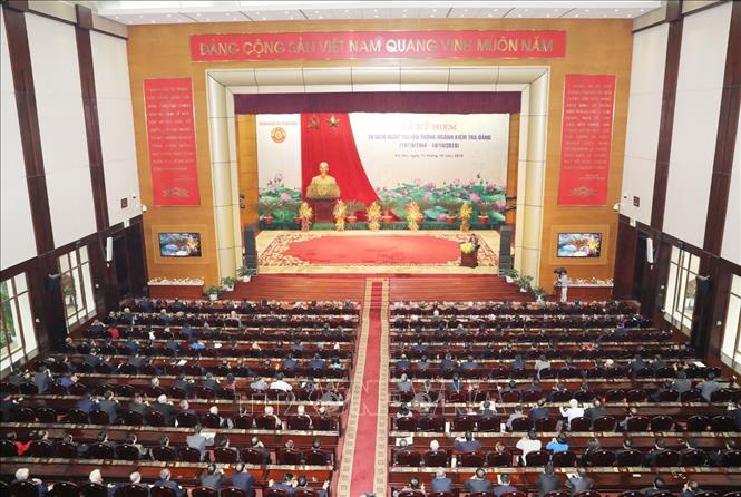 Ngành Kiểm tra của Đảng chủ động phòng ngừa, lấy xây là chính
