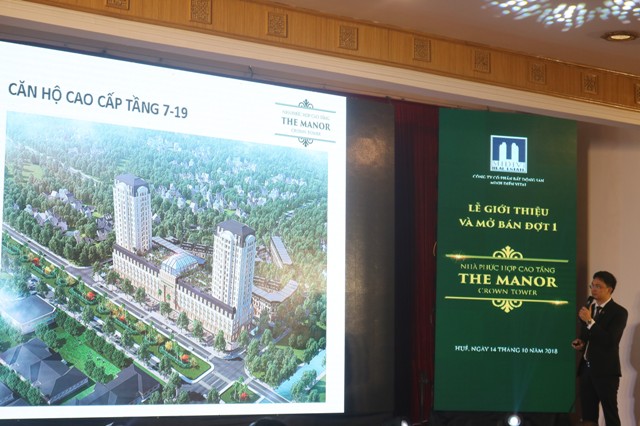 Mở bán đợt 1 Nhà phức hợp cao tầng The Manor Crown Tower