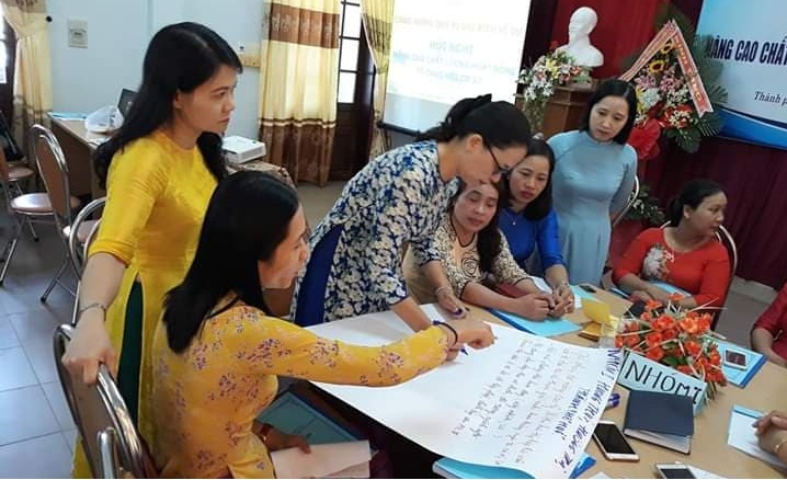 Chia sẻ kinh nghiệm hoạt động hội Liên hiệp Phụ nữ