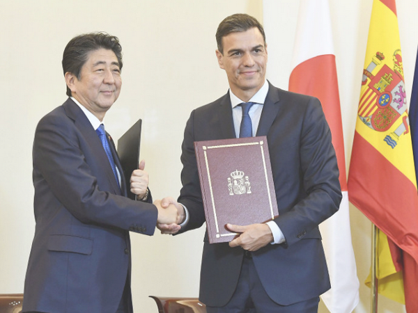 Nhật Bản và Tây Ban Nha nhất trí thúc đẩy hợp tác kinh tế, an ninh