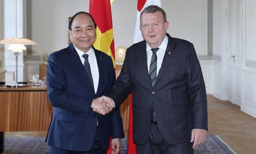 Thủ tướng Nguyễn Xuân Phúc hội đàm với Thủ tướng Đan Mạch