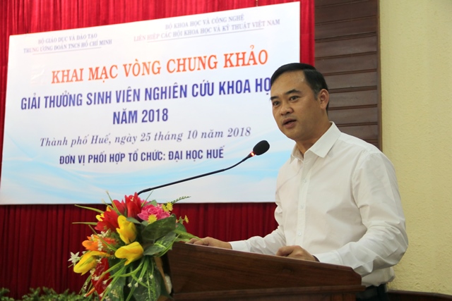 63 đề tài lọt vào vòng chung khảo Giải thưởng sinh viên nghiên cứu khoa học