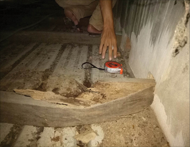 Trường tiểu học Lý Thường Kiệt Nhiều hạng mục hư hỏng nặng