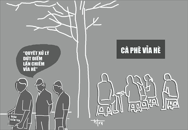 Làm kiểu “phong trào”