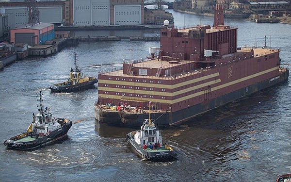 Nga hạ thuỷ thành công nhà máy điện hạt nhân nổi trong nước đầu tiên