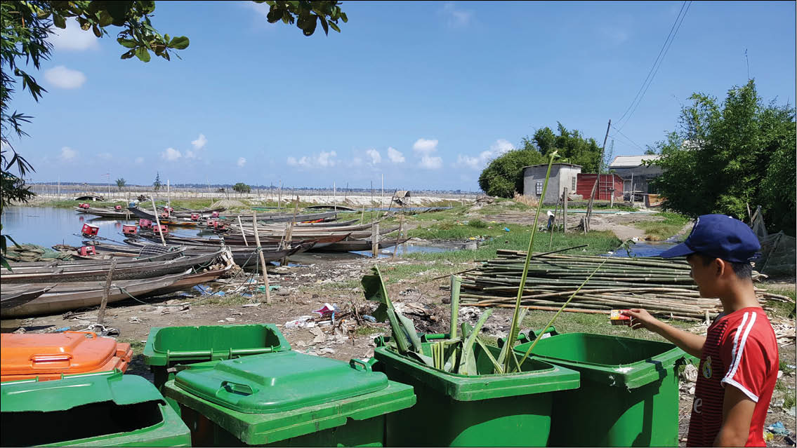 Thôn định cư Thủy Diện không rác