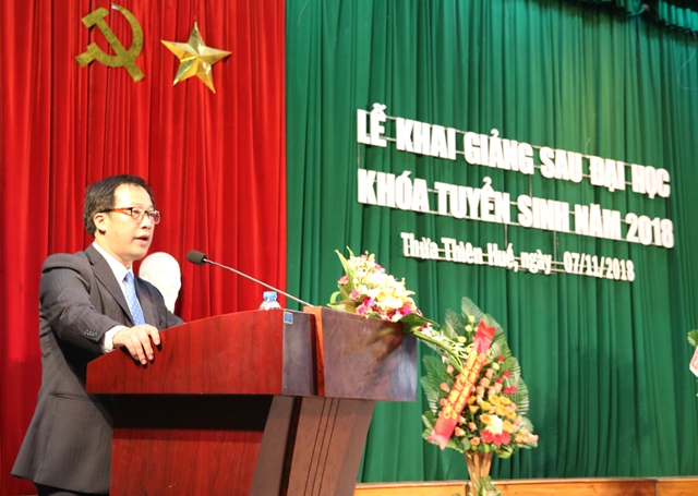 Trường ĐH Sư phạm Huế khai giảng sau đại học khóa tuyển sinh 2018