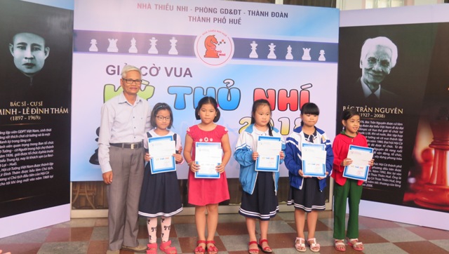 Bế mạc giải cờ vua Kỳ thủ nhí