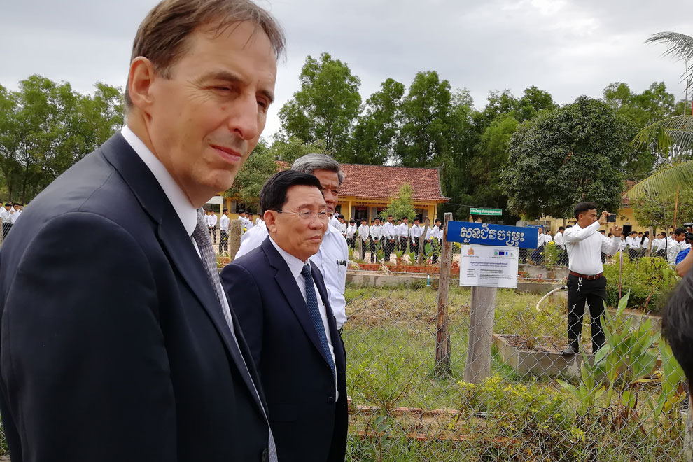 EU hỗ trợ Campuchia giáo dục thanh thiếu niên bảo vệ môi trường