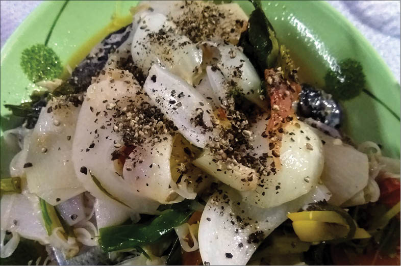 Delicious catfish sour soup