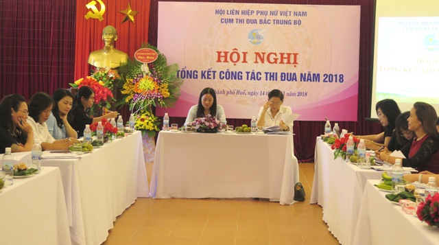 Hội LHPN các tỉnh thuộc cụm thi đua Bắc Trung bộ Đạt và vượt chỉ tiêu thi đua đề ra