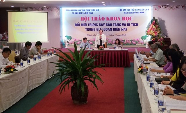 Đổi mới trưng bày bảo tàng và di tích