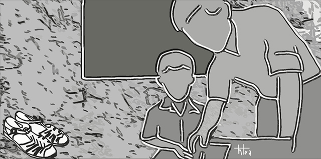 Đôi dép của thầy