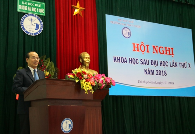 Nhiều báo cáo tại hội nghị khoa học sau đại học Trường ĐH Y dược Huế
