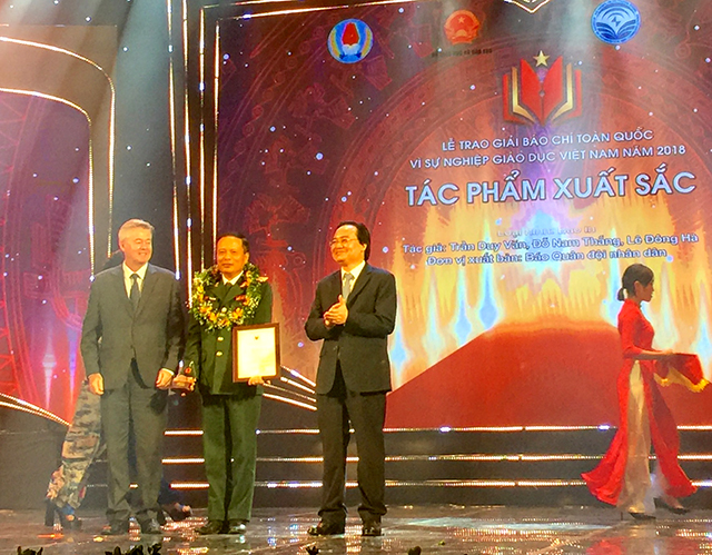 43 tác phẩm đạt giải báo chí toàn quốc “Vì sự nghiệp Giáo dục Việt Nam” năm 2018