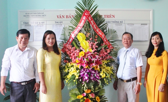 Hương Thủy dẫn đầu toàn tỉnh về trường đạt chuẩn quốc gia