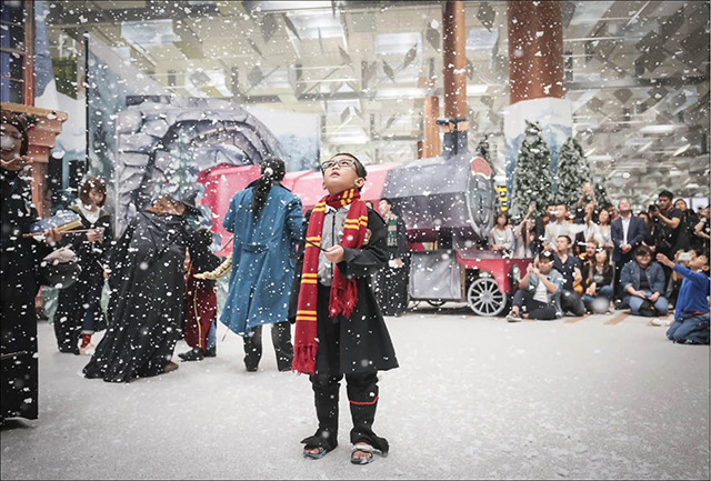 Thế giới phù thủy của Harry Potter đến sân bay Changi