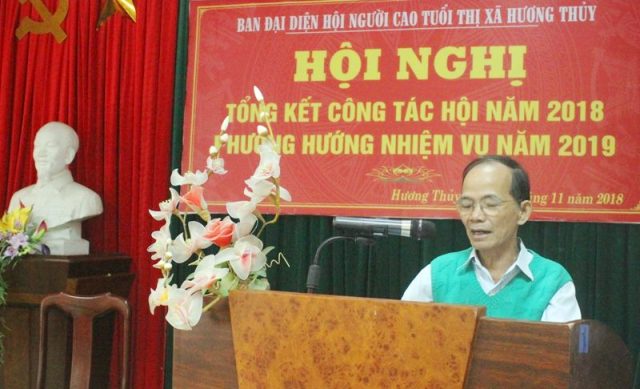 Hương Thủy Người cao tuổi luôn là tấm gương con, cháu noi theo