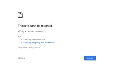 Trang web bán vé trực tuyến của VFF “sập” ngay khi vừa mở bán