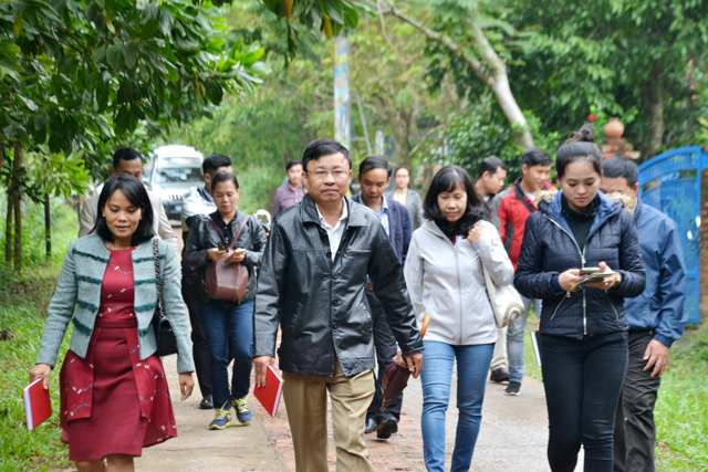 Tourist sites of garden houses and craft villages surveyed