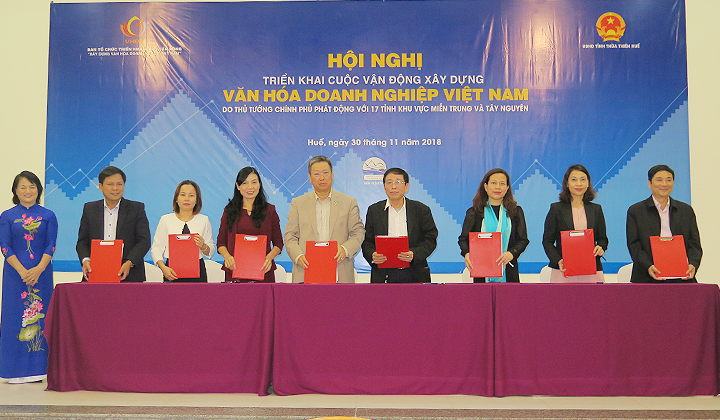 Campaign Building Vietnamese business culture deployed