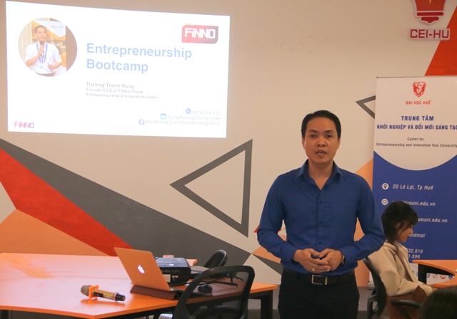 Tập huấn khởi nghiệp đổi mới sáng tạo