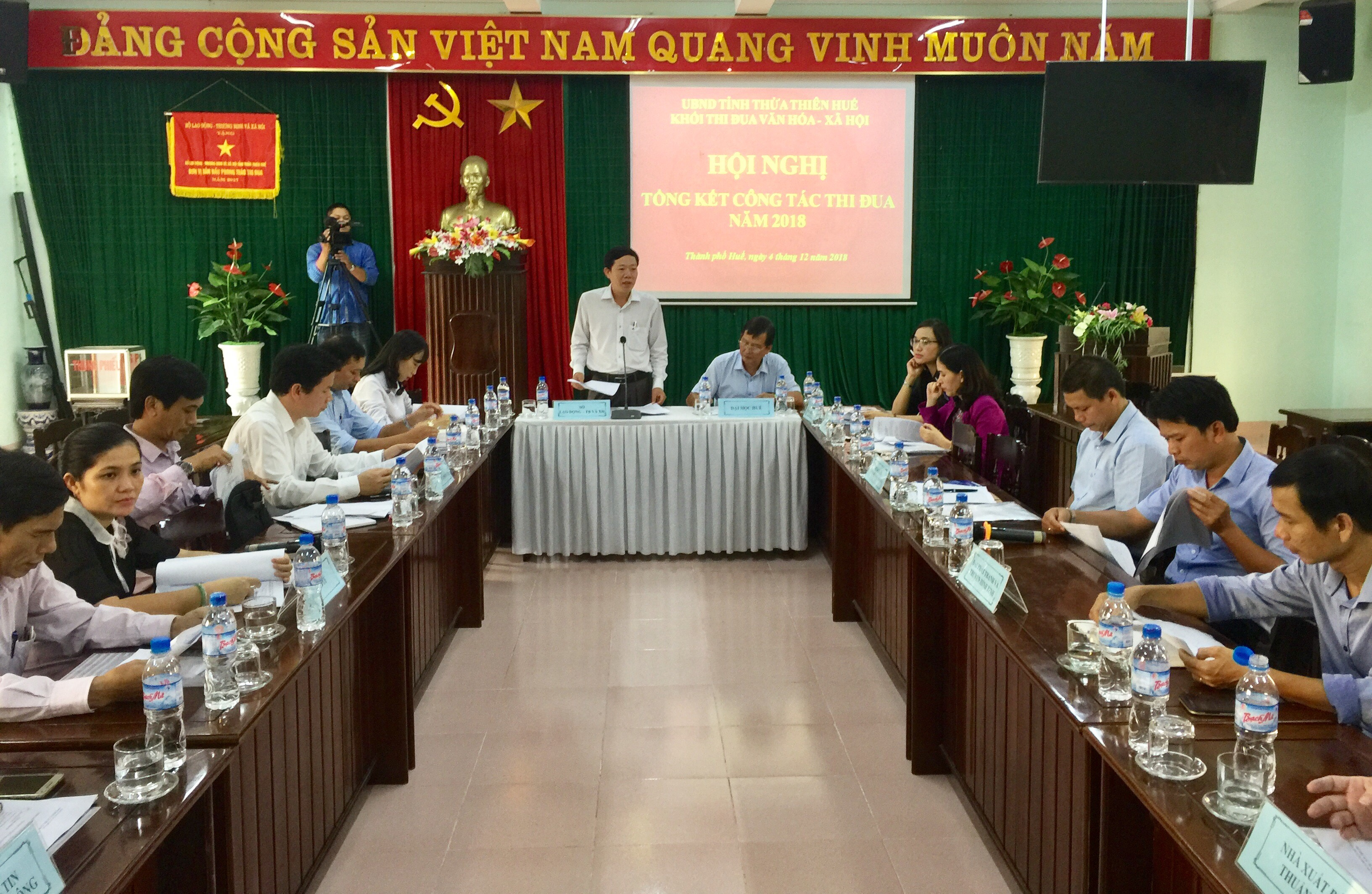 Khối thi đua Văn hóa - Xã hội hoàn thành tốt 6 chỉ tiêu thi đua năm 2018