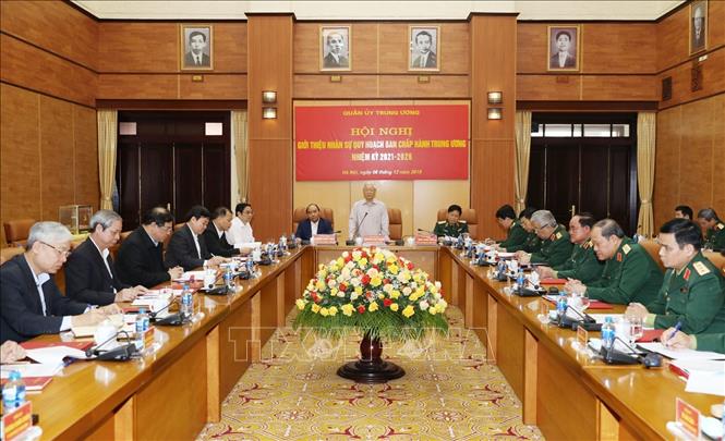 Giới thiệu nhân sự cán bộ Quân đội quy hoạch Ban Chấp hành Trung ương nhiệm kỳ 2021-2026