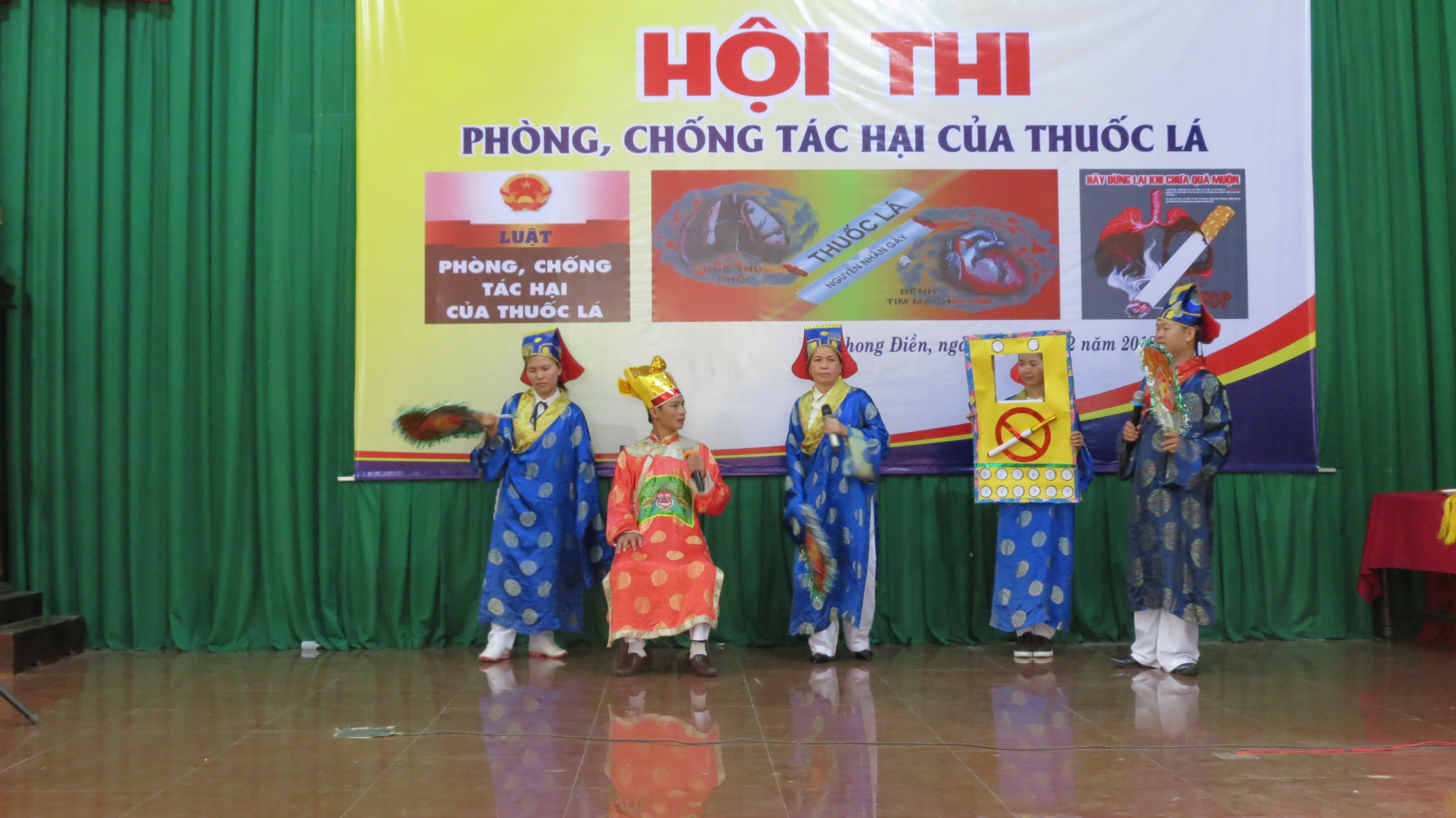 Phong Điền tổ chức hội thi Phòng, chống tác hại thuốc lá