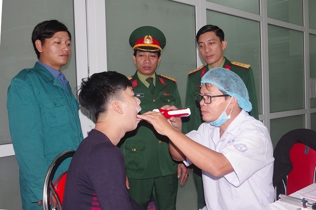 Phú Lộc tổ chức khám tuyển nghĩa vụ quân sự năm 2019