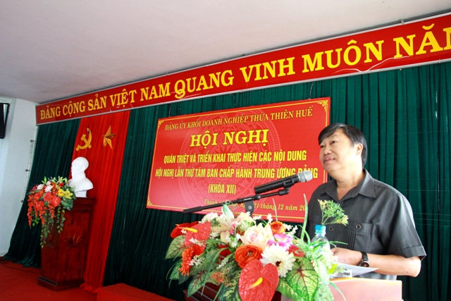 Quán triệt, triển khai thực hiện các nội dung Hội nghị lần thứ Tám