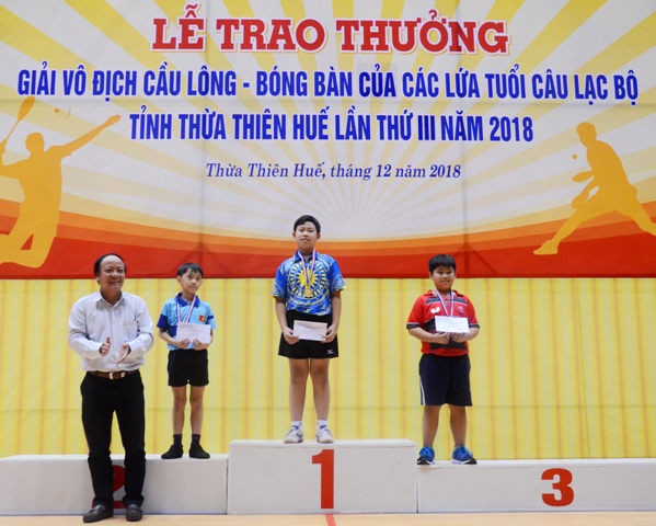 Phát hiện nhiều nhân tố triển vọng tại giải bóng bàn – cầu lông các lứa tuổi CLB tỉnh