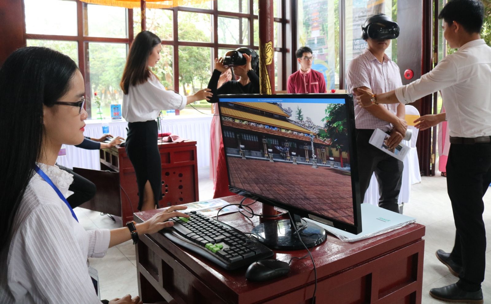 Virtual reality park Finding the lost Imperial Palace to resume after December 31
