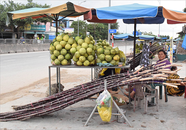 Tiềm ẩn nguy cơ mất an toàn giao thông ở chợ An Lỗ