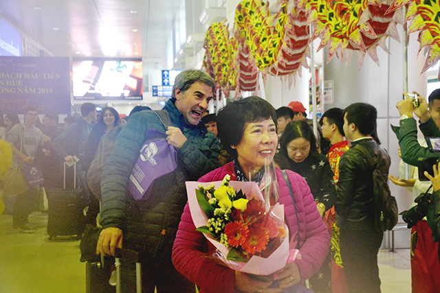 Welcoming first tourists to Hue