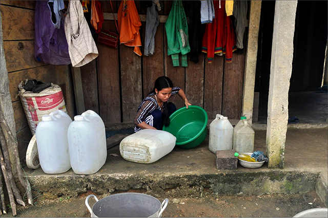 Khu định cư Kăn Hoa thiếu nước sạch sinh hoạt