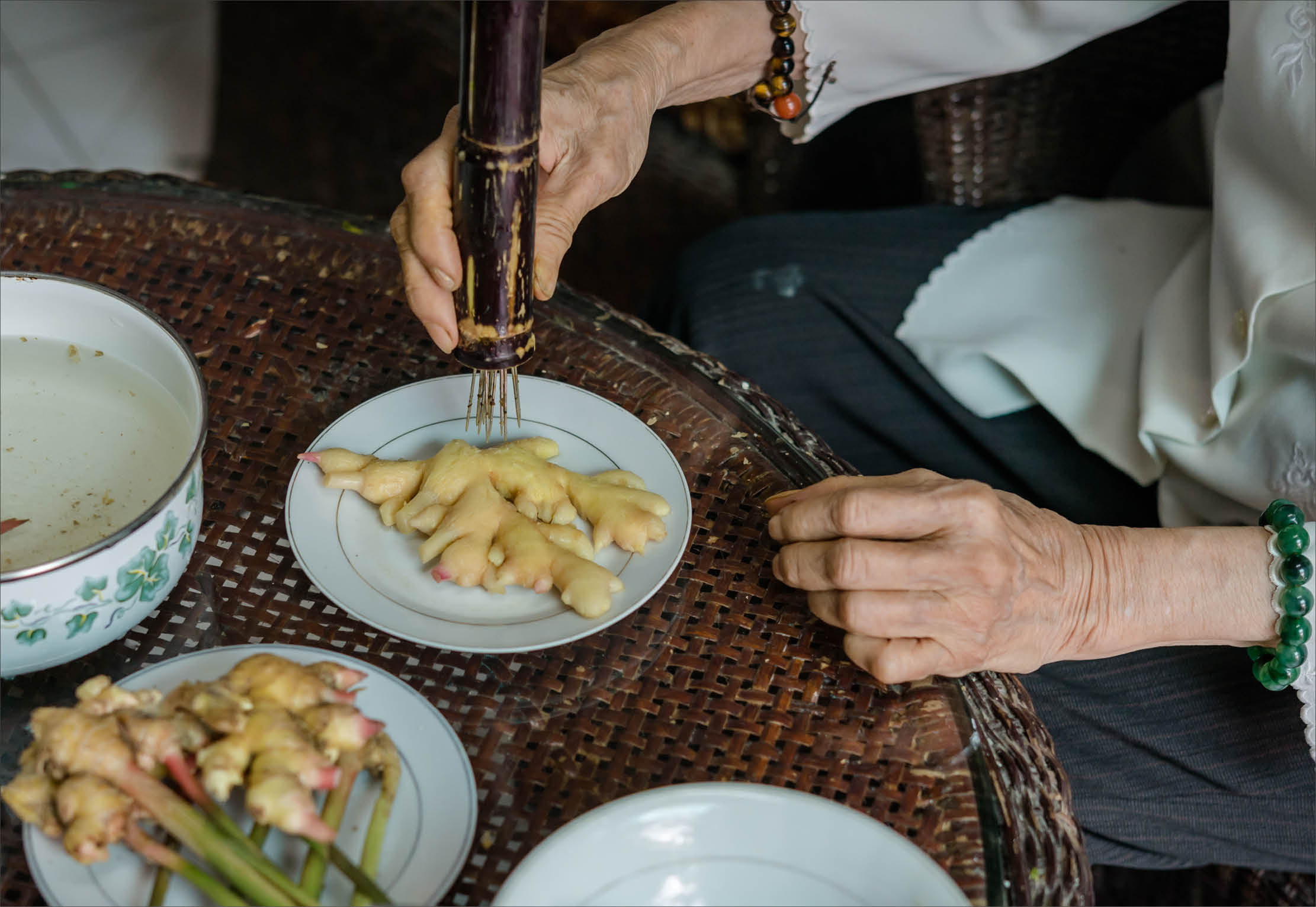 Dẻo thơm mứt gừng xăm xứ Huế