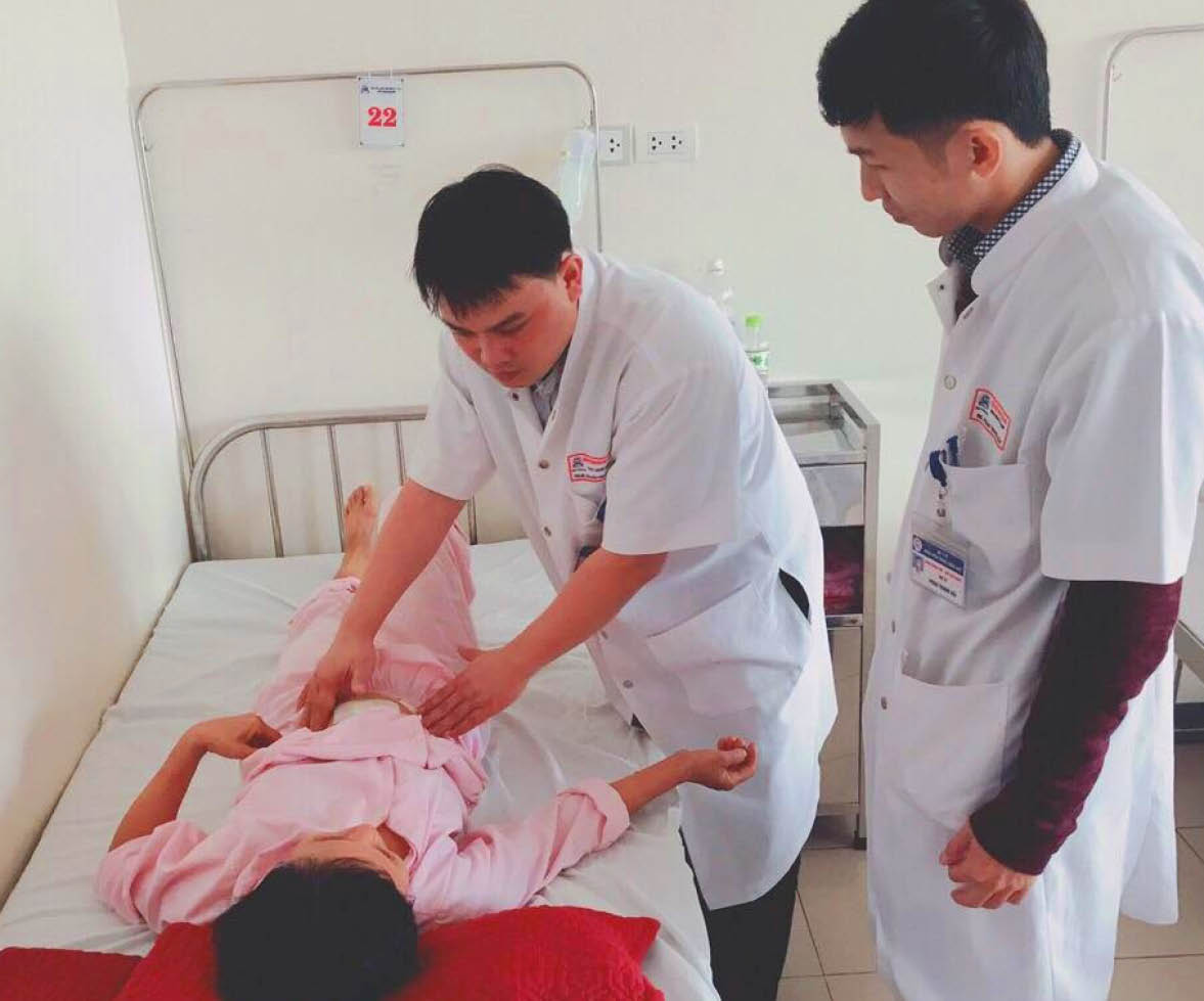 Young doctor getting engaged on his career