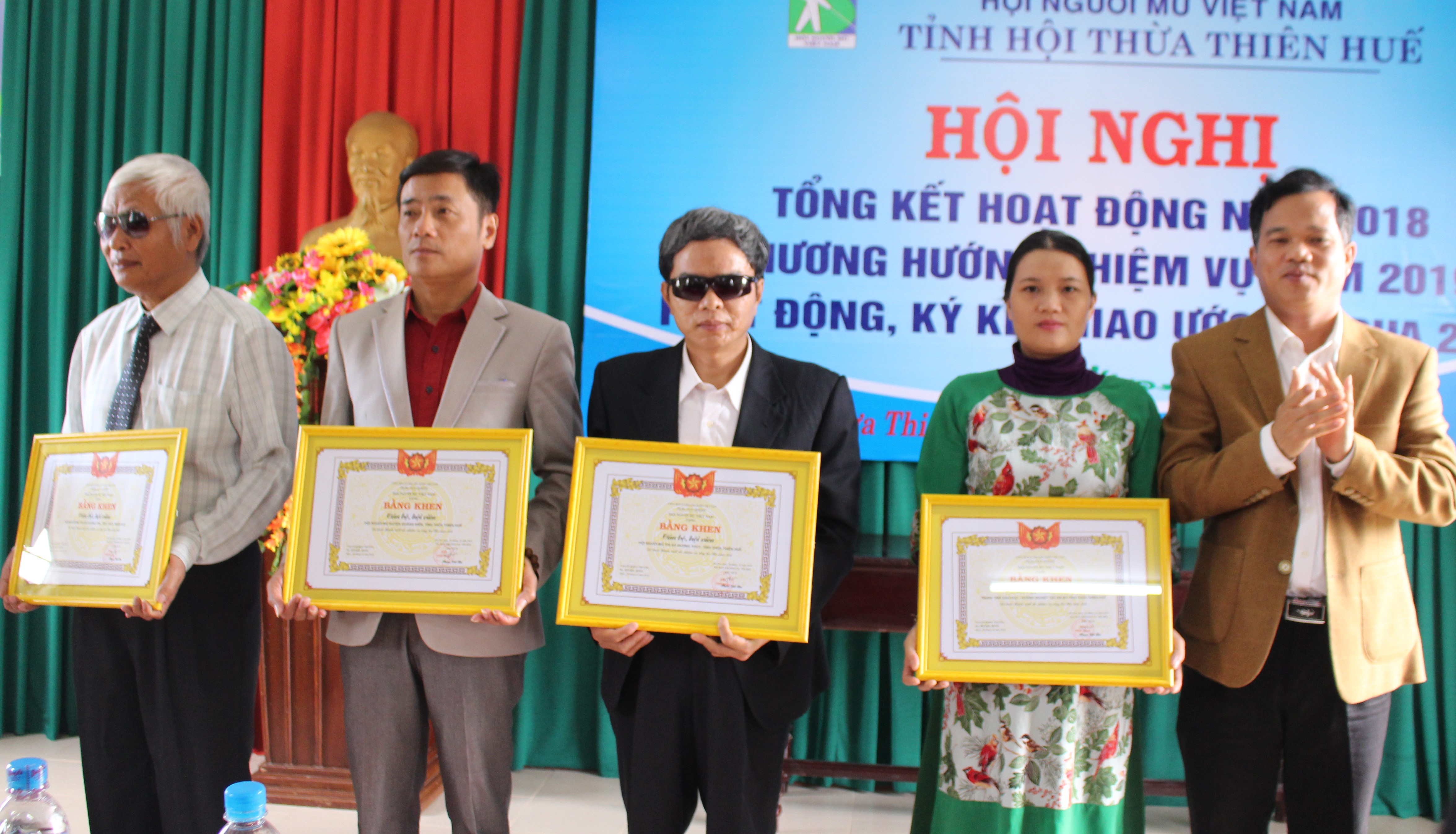 72,4 hội viên Hội Người mù tỉnh được hưởng trợ cấp