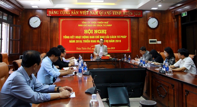 Thực hiện tốt hơn nữa chiến lược cải cách tư pháp