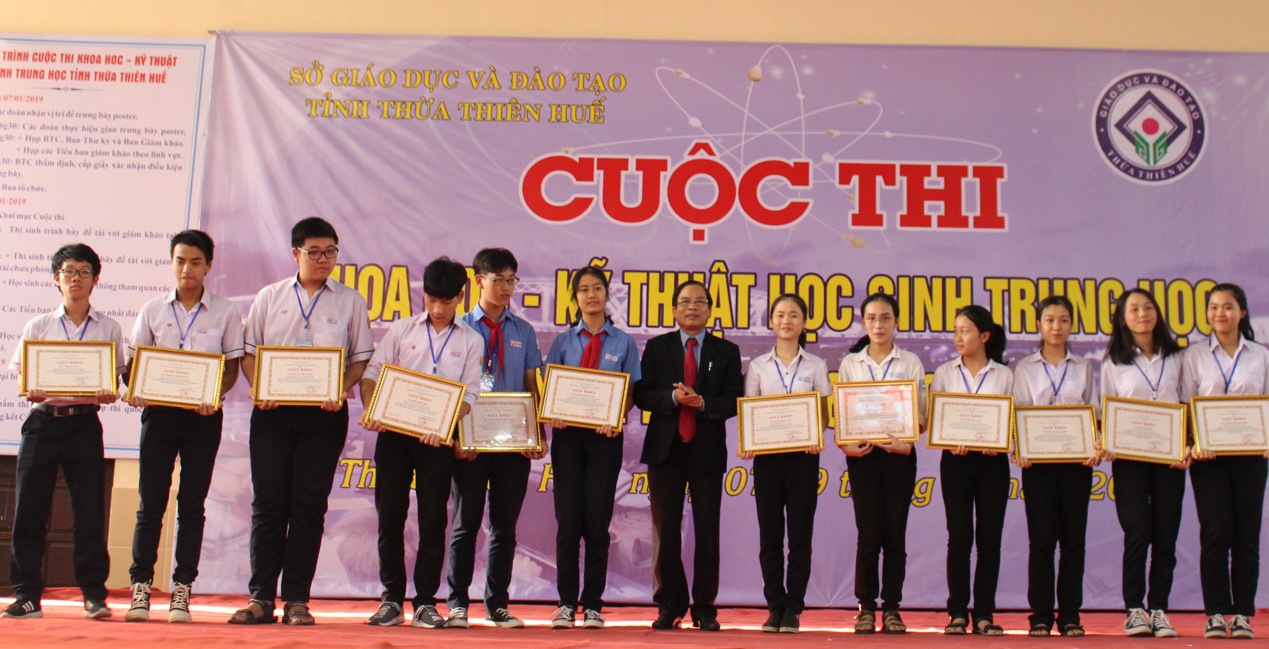 69 đề tài đạt giải cuộc thi Khoa học - Kỹ thuật dành cho học sinh trung học