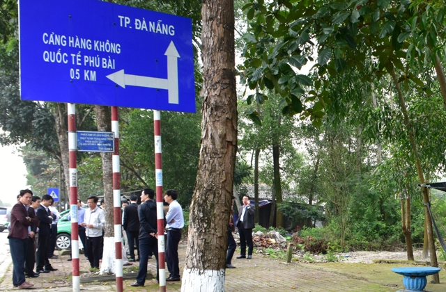 Thực hiện đúng tiến độ giải phóng mặt bằng dự án mở rộng Cảng HKQT Phú Bài