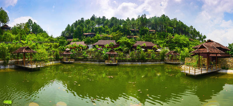 Muôn sắc màu văn hóa trong Làng du lịch sinh thái Về nguồn