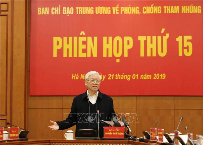 Tổng Bí thư, Chủ tịch nước Nguyễn Phú Trọng Xây dựng cơ chế phòng ngừa chặt chẽ để không thể tham nhũng