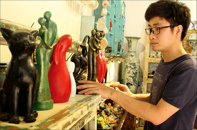 Khởi nghiệp với “Nghệ thuật từ đôi tay”