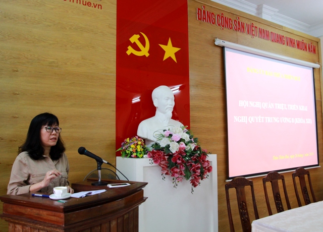 Phát huy tinh thần nêu gương, hoàn thành tốt nhiệm vụ được giao