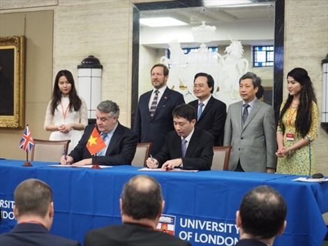 Việt Nam và Anh đẩy mạnh hợp tác giáo dục